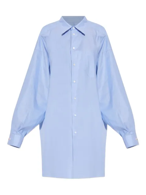 Maison Margiela balloon-sleeve cotton shirt Blue S29DT0007M35308