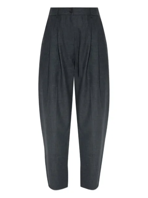 Studio Nicholson pleated tapered wool trousers Grey ACUNASNW1188
