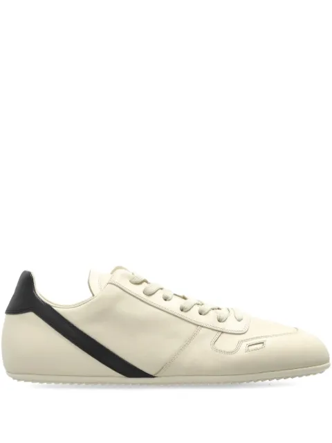 Rick Owens Minimal Sneak leather panel sneakers Neutrals RU02E1889LCO