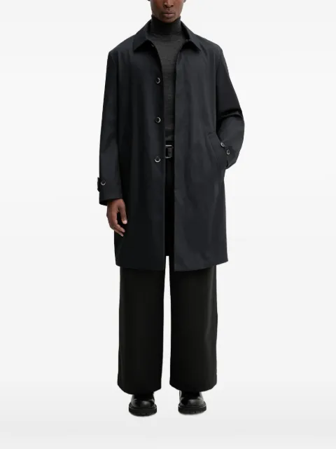Barena single-breasted coat Black CSU52322785