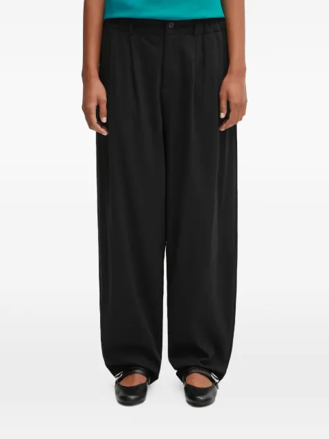 Pangaia pleated trousers Black 10002446
