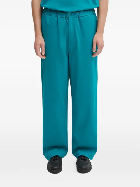 Pangaia button-fastening trousers Green 10002443