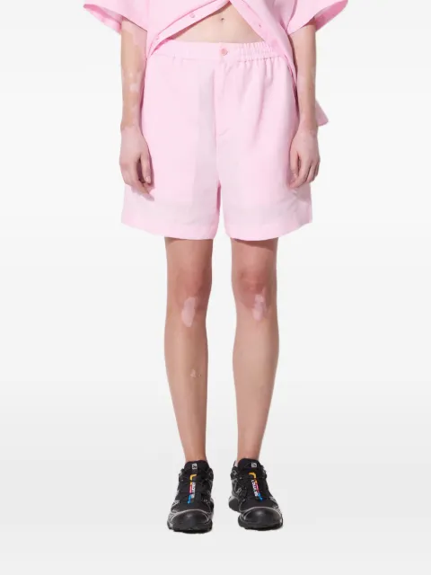 Pangaia elastic-waist shorts Pink 10001972