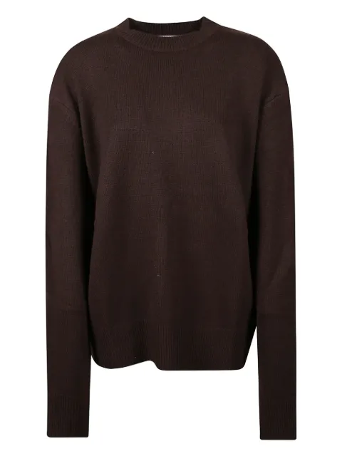The Frankie Shop Rafaela padded-knit sweater Brown RAFAELAKNFS21174201