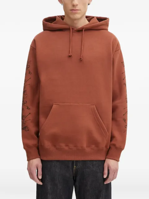 Fucking Awesome graphic-print hoodie Brown PN20085