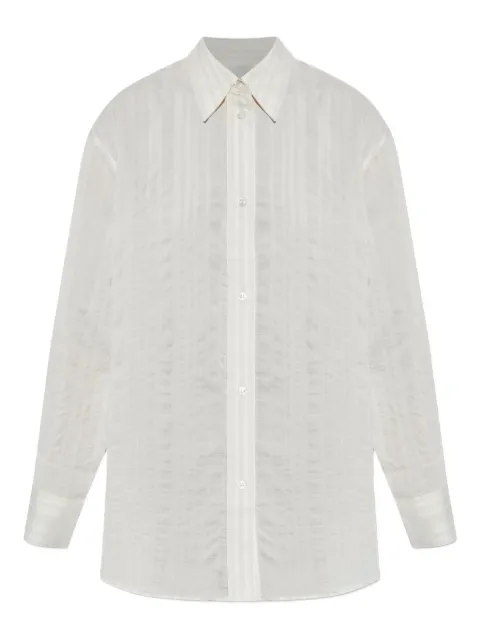 Studio Nicholson Rouen stripe shirt White ROUENSNW1733