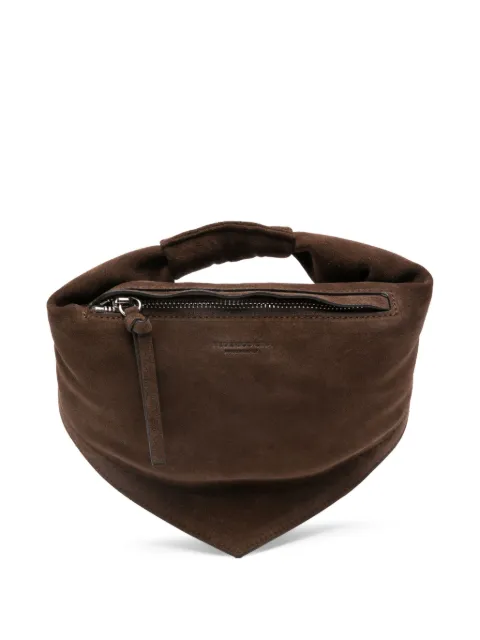 FEDERICO CINA suede tote bag Brown FCCOMTB0102