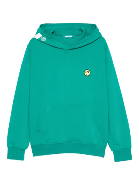 BARROW kangaroo-pocket hoodie Green F5BWUAHS058309