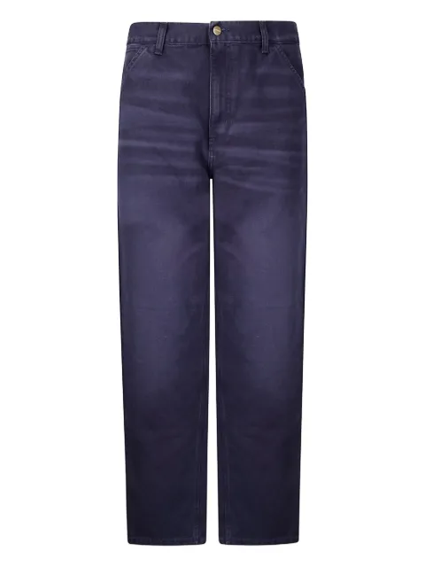 Carhartt WIP canvas trousers Blue I035643