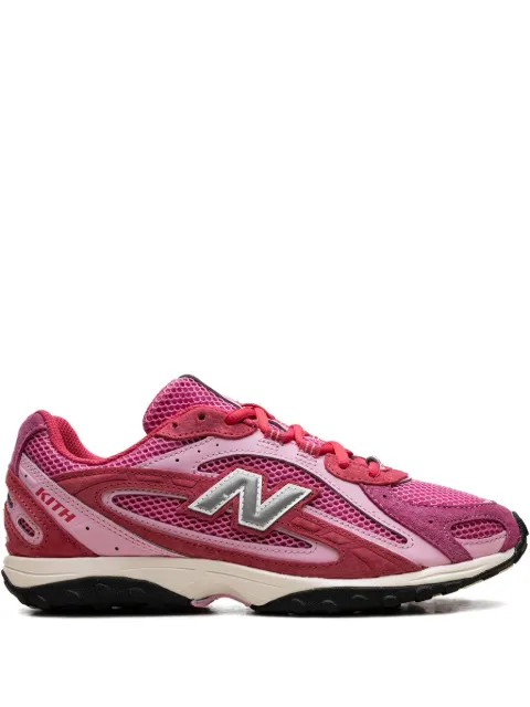 New Balance x Kith 204L mesh-panel suede sneakers Pink U204LKTH