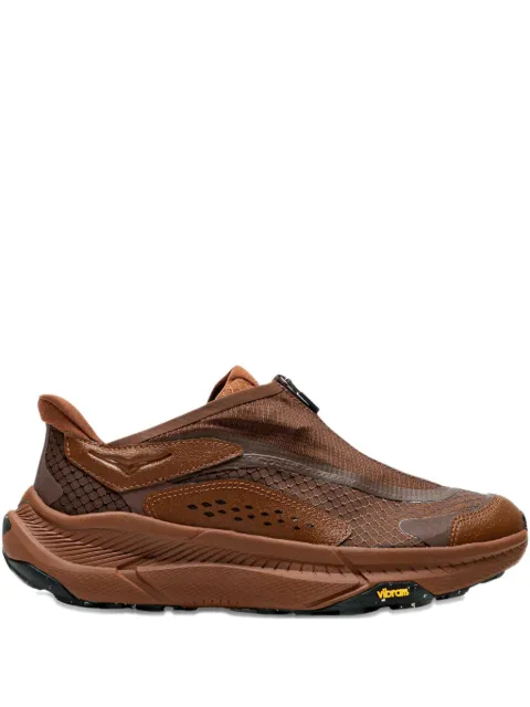 HOKA Project Transport zip-detail sneakers Brown 1162850MMRWN
