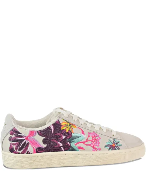 PUMA Hyper embroidered suede sneakers Grey 36813701