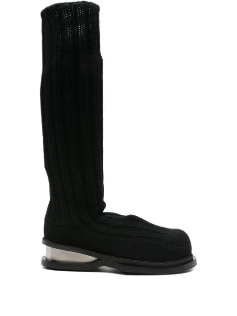 EGONlab. knit boots Black FEGLMKNTB0903G