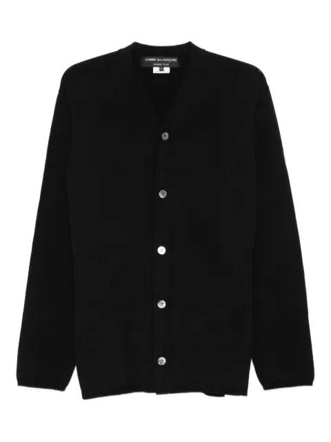 Comme des Garçons Homme Plus cotton blend cardigan Black PPN009W25