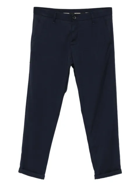 IMPERIAL cuffed trousers Blue PWB0KBV