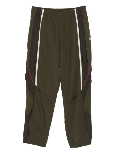 Martine Rose layered panel track pants Green 120WP01414