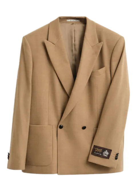GANT 240 Mulberry Street double-breasted dinner jacket Neutrals 7706347