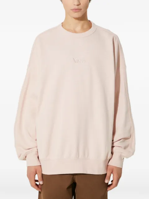 Vans logo-embroidered sweatshirt Pink VN000GBWBQL1