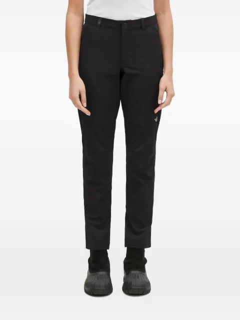 The North Face logo-embroidered trousers Black NF0A4M774H01