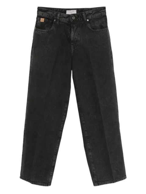 Jacob Cohën pressed-crease jeans Black JDMQ0006001T788ATM