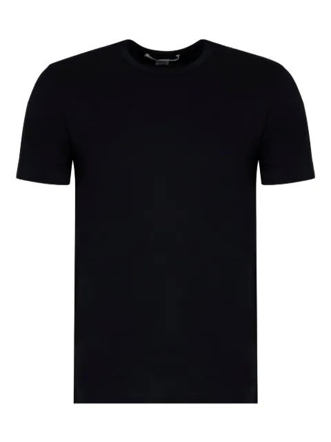 Comme Des Garçons Shirt crew-neck cotton T-shirt Black FZT002