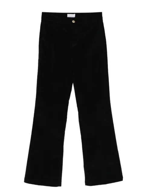 40 WEFT corduroy flared trousers Black THEA250056640