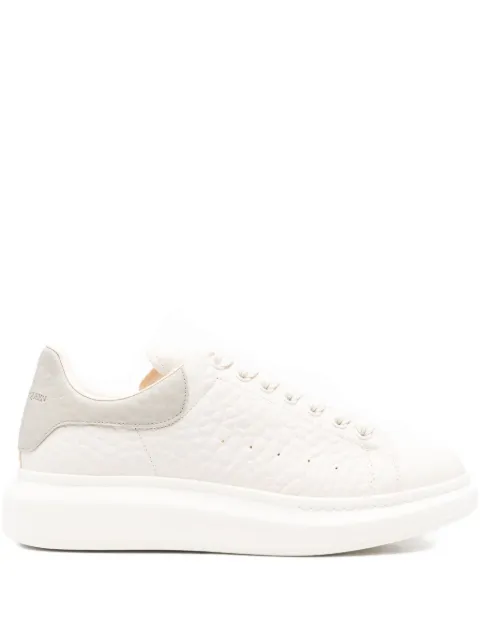 Alexander McQueen lace-up logo-detail sneakers White 807881WHAEG
