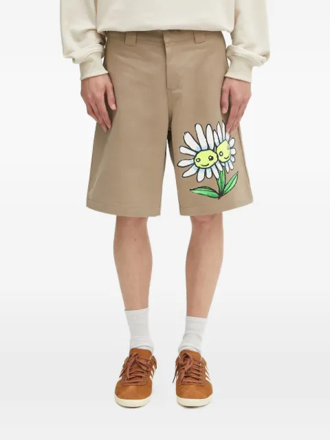 Sky High Farm floral-print shorts Neutrals SHF07P014