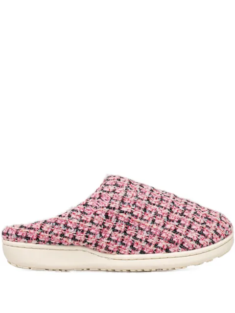 SUBU tweed slippers Pink HR12