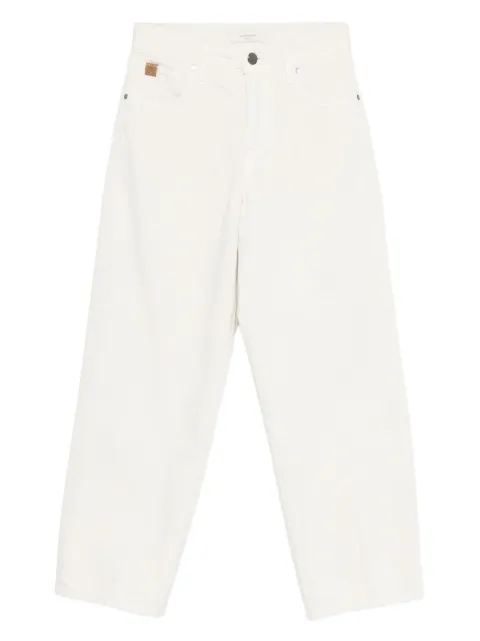 Jacob Cohën straight cropped trousers White JDMQ0046001T788ATM