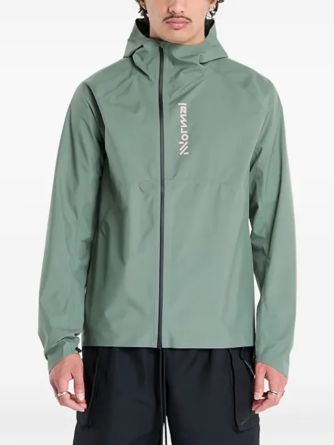 NNORMAL zip-fastening sports jacket Green N2CMRJ1002