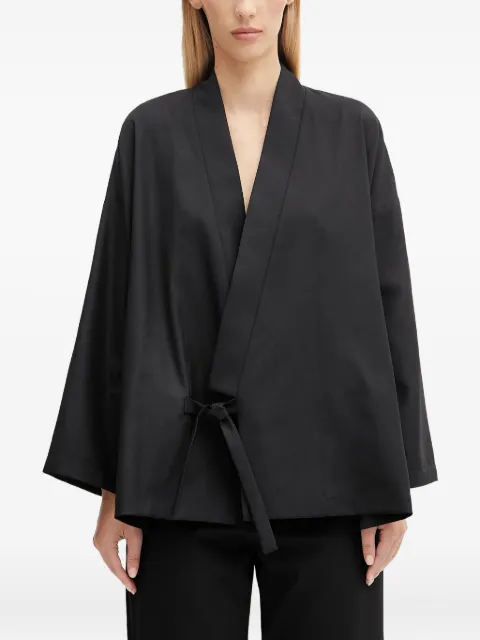 Kenzo tie-waist jacket Black FF62VE2749RA