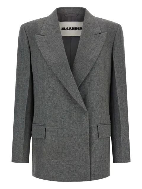 Jil Sander flap-pocket blazer Grey J03BN0193J41557