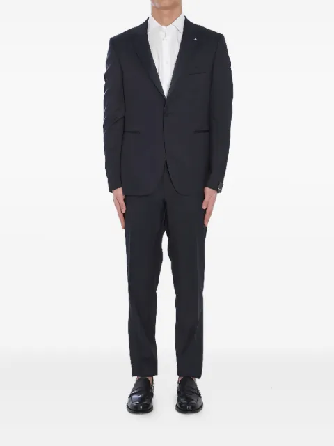 Tagliatore virgin wool suit Blue SFBR15A01060001UPER00031254