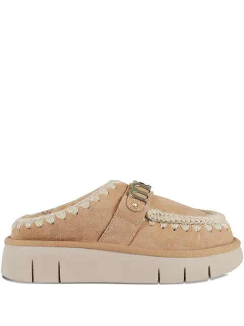 Mou Bounce sheepskin mules Neutrals MUFW531001A