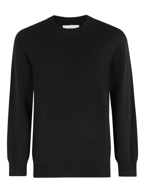A Paper Kid crew-neck sweater Black F5PKMAKN099097
