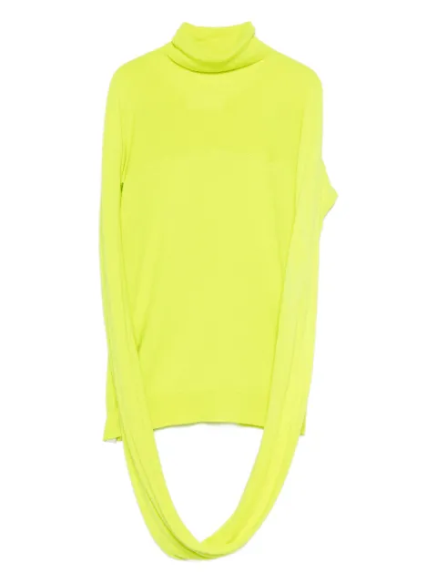 Maison Martin Margiela Pre-Owned 1990s roll-neck sweater Yellow MA600CK