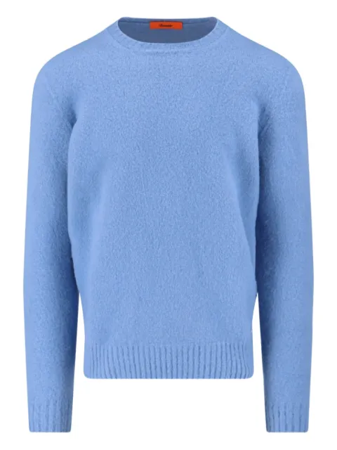 Drumohr crew-neck wool sweater Blue D8W103GLO732