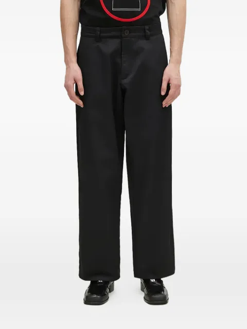 Champion logo patch trousers Black 220715