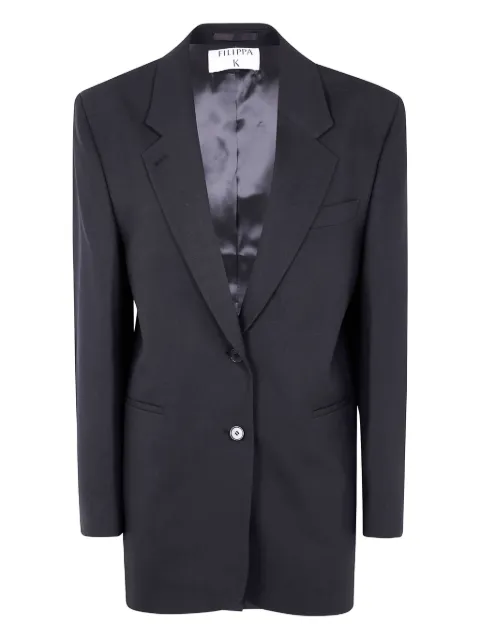 Filippa K Dilon single-breasted blazer Black 31765