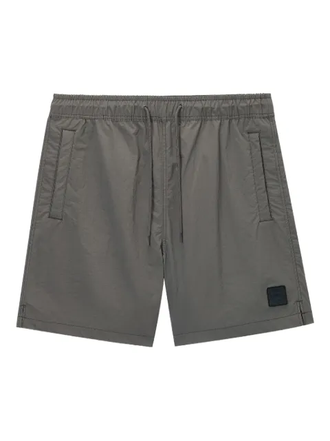 Alpha Industries patch-detail side-pocket shorts Grey AISP0054