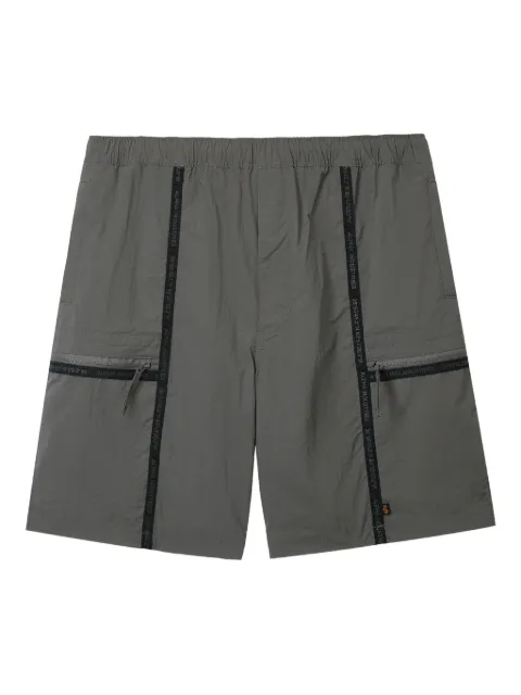 Alpha Industries logo-tape cargo-pockets shorts Grey AISP0020