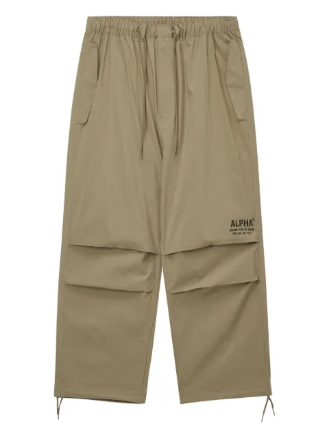Alpha Industries wide-leg trousers Neutrals AIPT0022