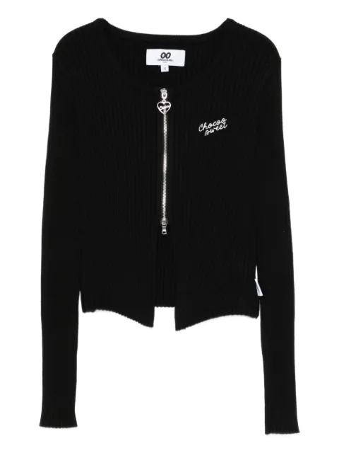 CHOCOOLATE logo-embroidered blouse Black B1XCDW00566X
