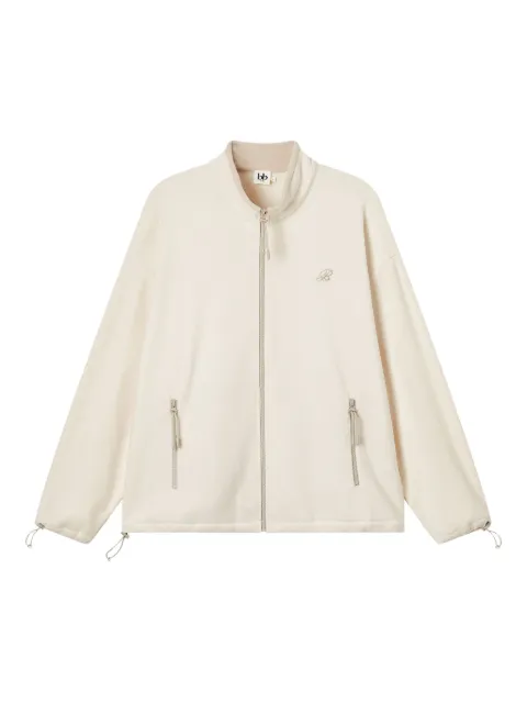 b+ab zip-up fleece jacket Neutrals 5F503AS