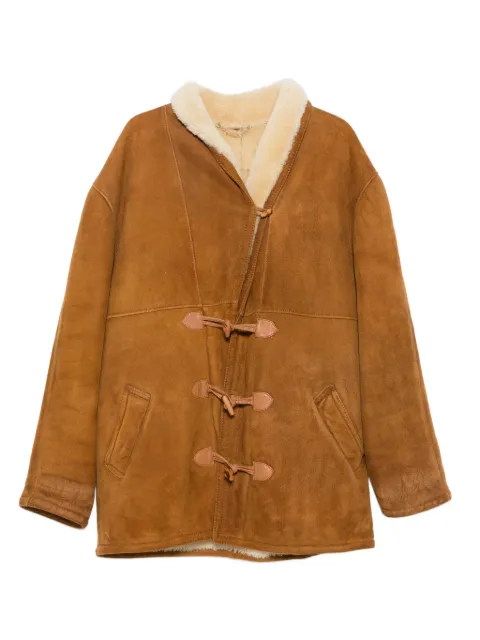 A.N.G.E.L.O. Vintage Cult 1990s suede coat Brown AN540CB