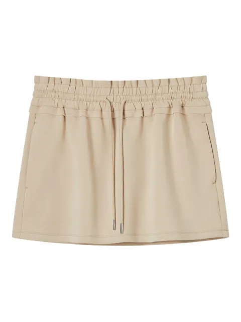 b+ab ruffle-detail mini skirt Neutrals 5F516AS