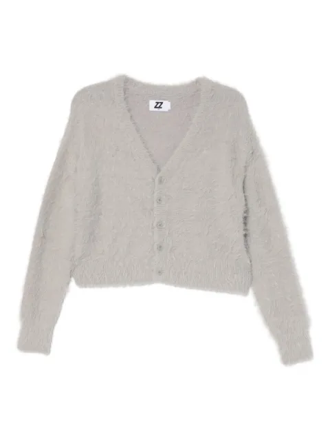 izzue furry cardigan Grey IZXCDW00477XPGYX