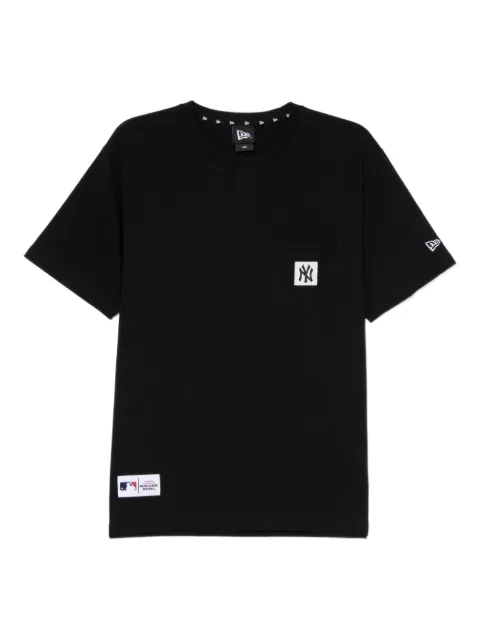 NEW ERA CAP logo-patched T-shirt Black NERTEM00307X