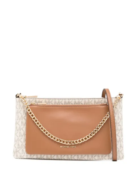 Michael Michael Kors Jet Set crossbody bag Brown 32F5GJ6C8B